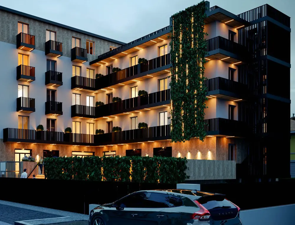 Progetto architettonico per hotel myplace 05.