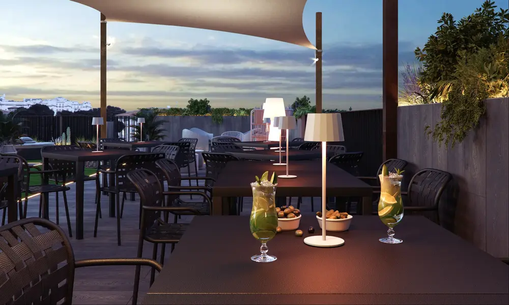 Progetto architettonico per hotel myplace.