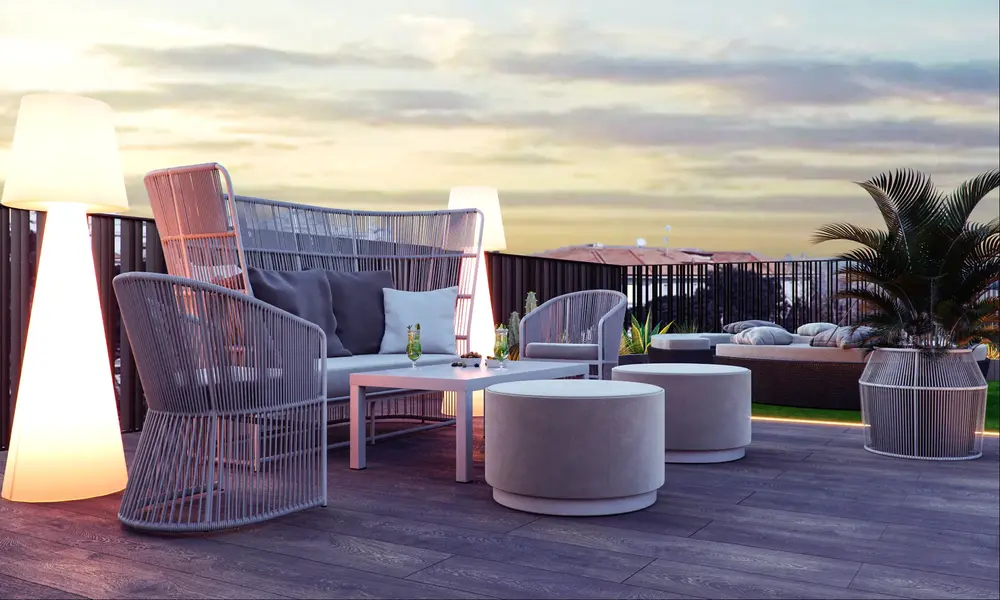 Progetto architettonico per hotel myplace.
