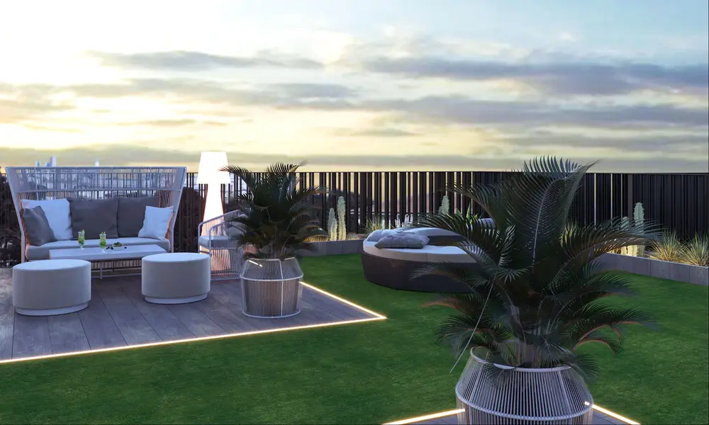 Progetto architettonico per hotel myplace.