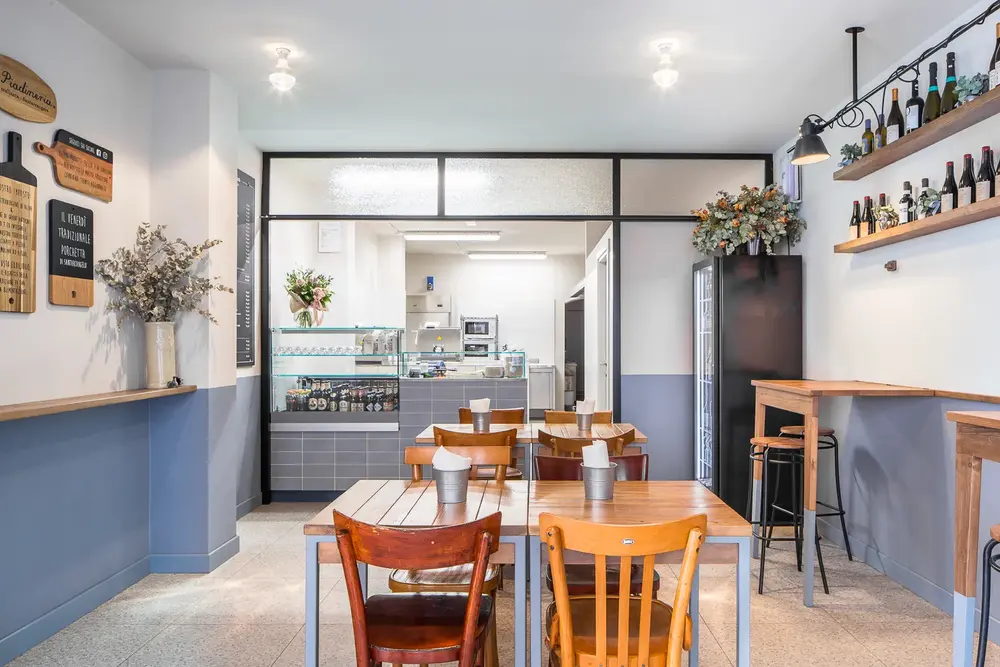 Progetto architettonico per la piadineria di santarcangelo.