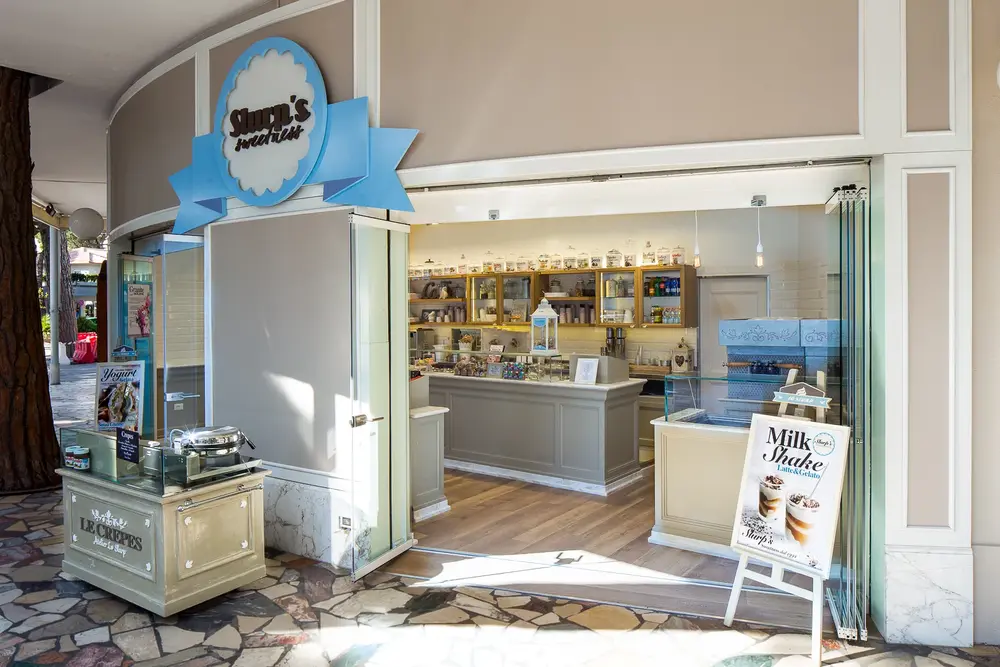 Progetto architettonico per gelateria slurp.