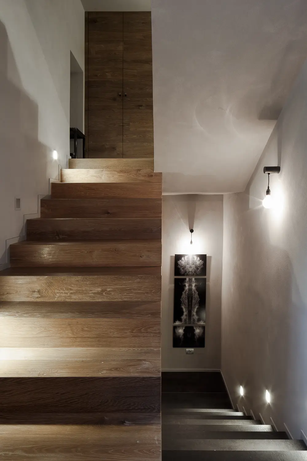 Ristrutturazione casa anni sessanta scale.