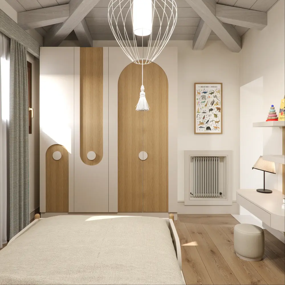 Arredamento cameretta bambino.