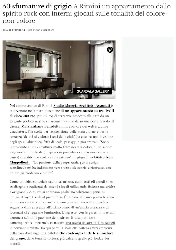 Living corriere it case minimal 2016.
