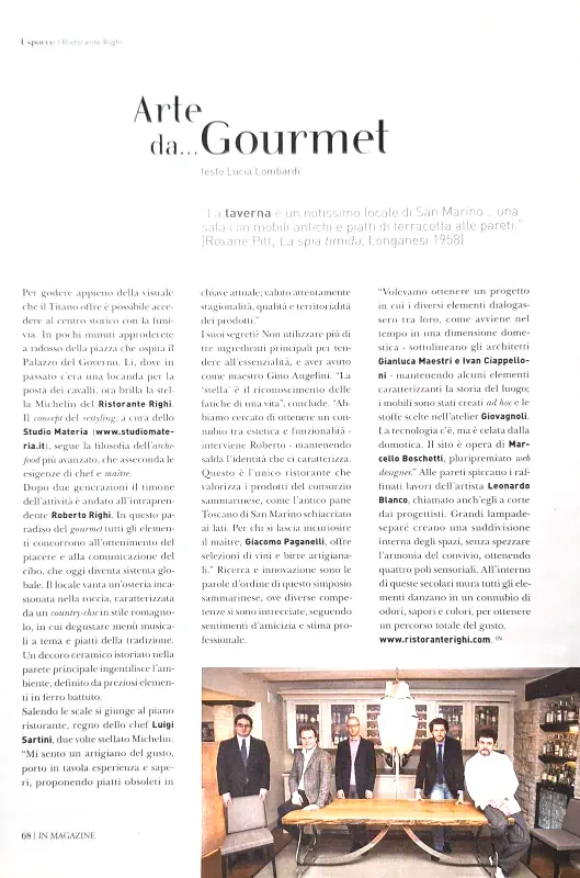 Rimini in magazine.