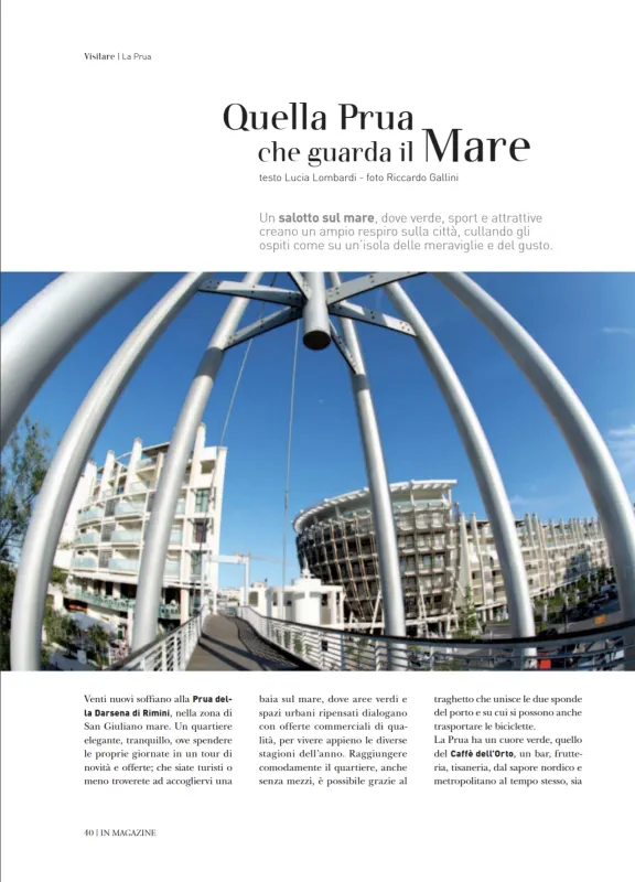 Rimini in magazine.